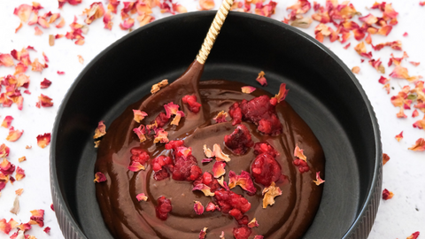 Raspberry Chocolate Pudding